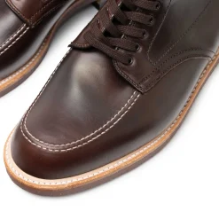 Alden x Clutch Cafe 403 Indy Boot Brown Chromexcel
