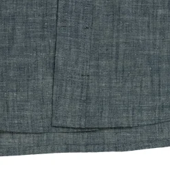 Allevol Chambray Work Shirt Blue