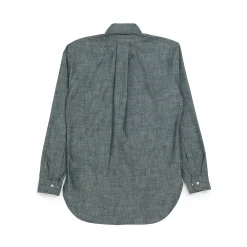 Allevol Chambray Work Shirt Blue