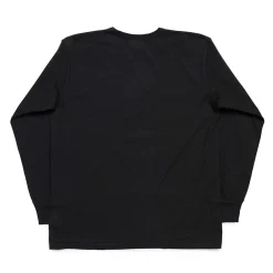 Allevol Heavy Duty Crew Neck L/S T-Shirt Black