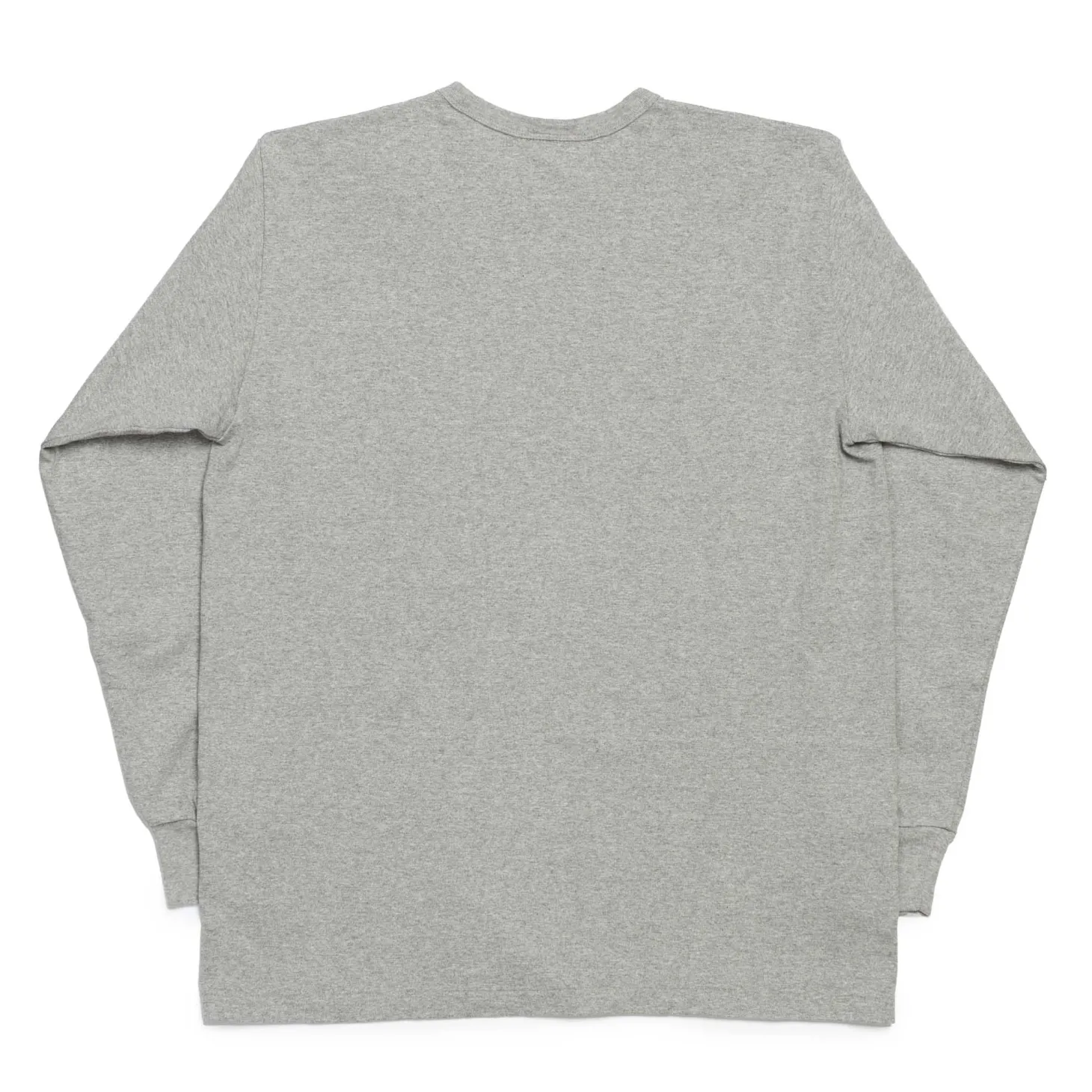 Allevol Heavy Duty Crew Neck L/S T-Shirt Grey