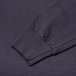 Allevol Heavy Duty Crew Neck L/S T-Shirt Navy