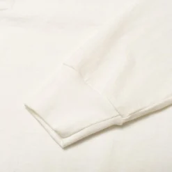 Allevol Heavy Duty Crew Neck L/S T-Shirt White