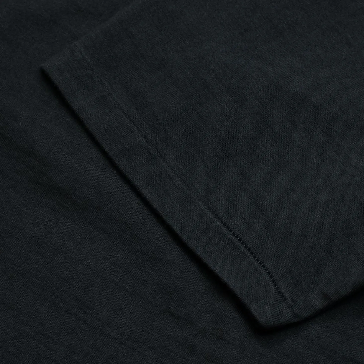 Allevol Heavy Duty Crew Neck Square Pocket T-shirt Black