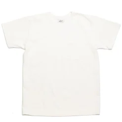 Allevol Heavy Duty Crew Neck Square Pocket T-shirt White
