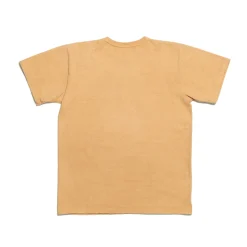 Allevol Heavy Duty Crew Neck T-shirt Hand Dyed Orange