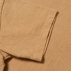 Allevol Heavy Duty Crew Neck T-shirt Hand Dyed Orange