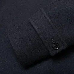 Allevol 'Pat' Duffle Coat Navy