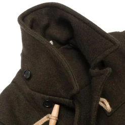 Allevol 'Pat' Duffle Coat Olive