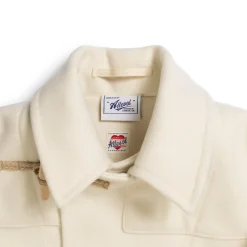 Allevol 'Pat' Duffle Coat White