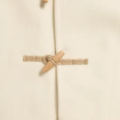 Allevol 'Pat' Duffle Coat White