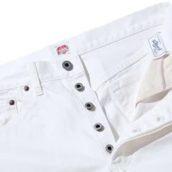 Allevol 'Roku Roku' 66 Denim Jean White