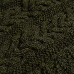 Allevol X Inverallan 1G Pegasus Crew Neck Sweater Mohair Tweed Oak