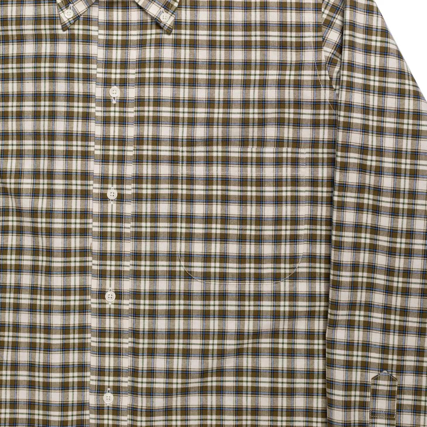 Anatomica BD Shirt BB Plaid Olive