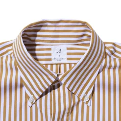 Anatomica BD Shirt Bengal Stripe Sand
