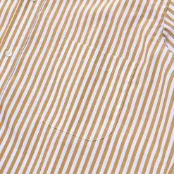 Anatomica BD Shirt Bengal Stripe Sand