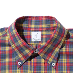 Anatomica BD Shirt Broad Tartan Multi Colour 1