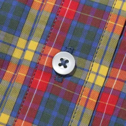 Anatomica BD Shirt Broad Tartan Multi Colour 1