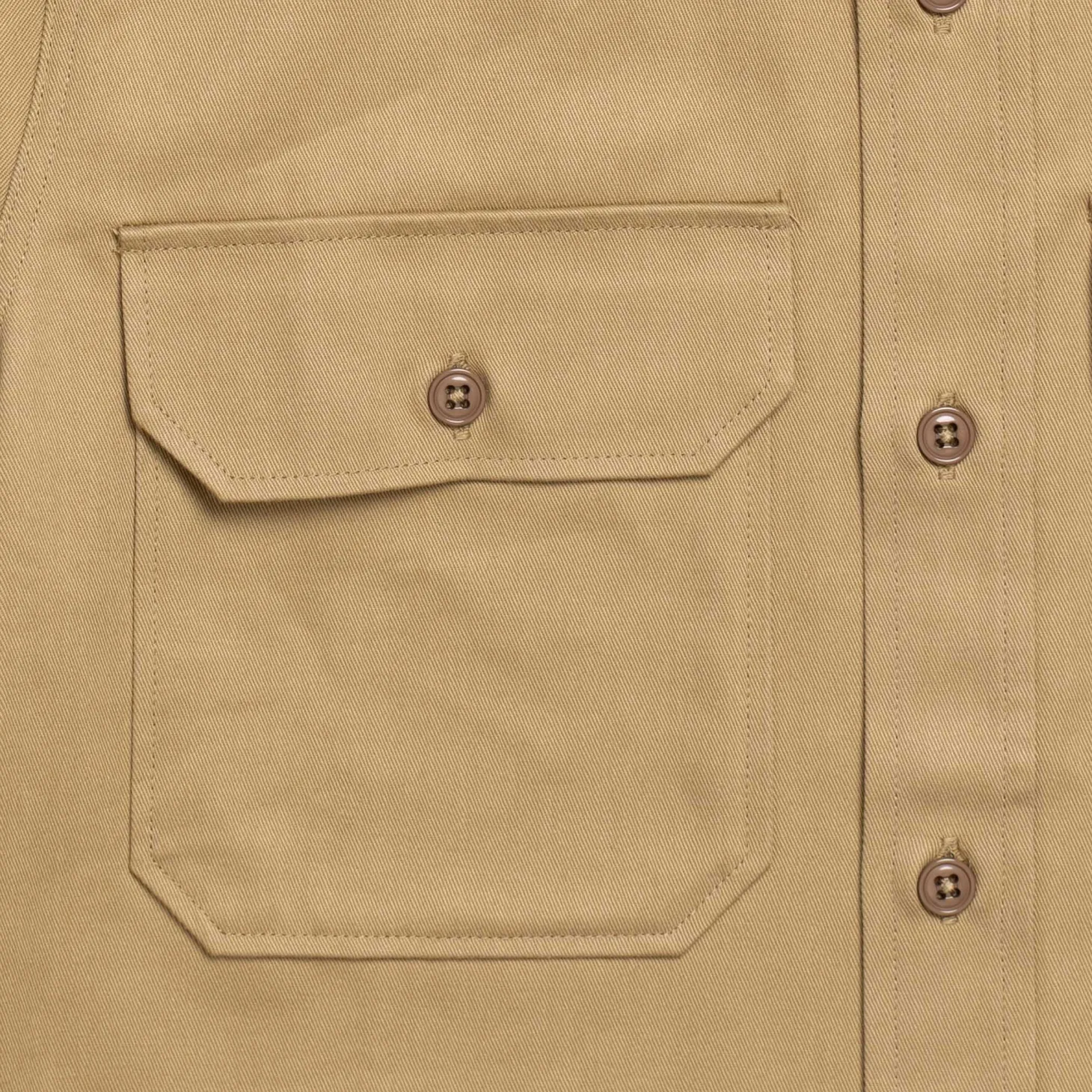 Anatomica Chino Shirt Beige
