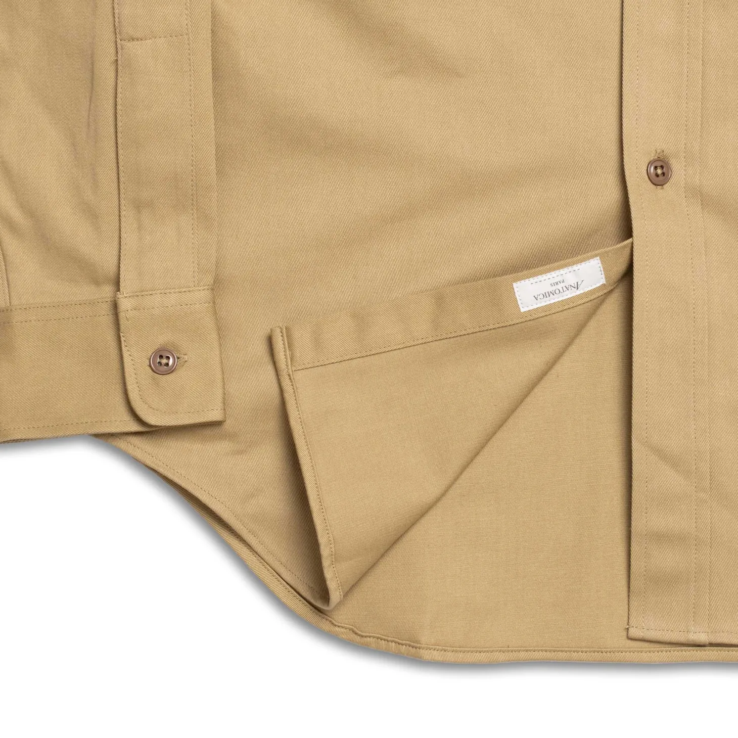 Anatomica Chino Shirt Beige