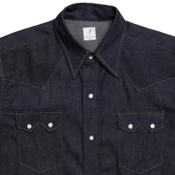 Anatomica Denim Western Shirt Indigo