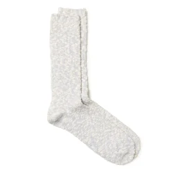 Anonymous Ism Light Slub Crew Sock Lavender