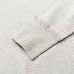 Belafonte Ragtime Clothing Belafonte Ragtime Mix Cotton Knitted Aze Ribbed Sweatshirt Ash Heather