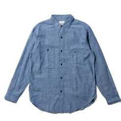 Big Yank "03 1942 Model Original" Chambray Shirt Indigo