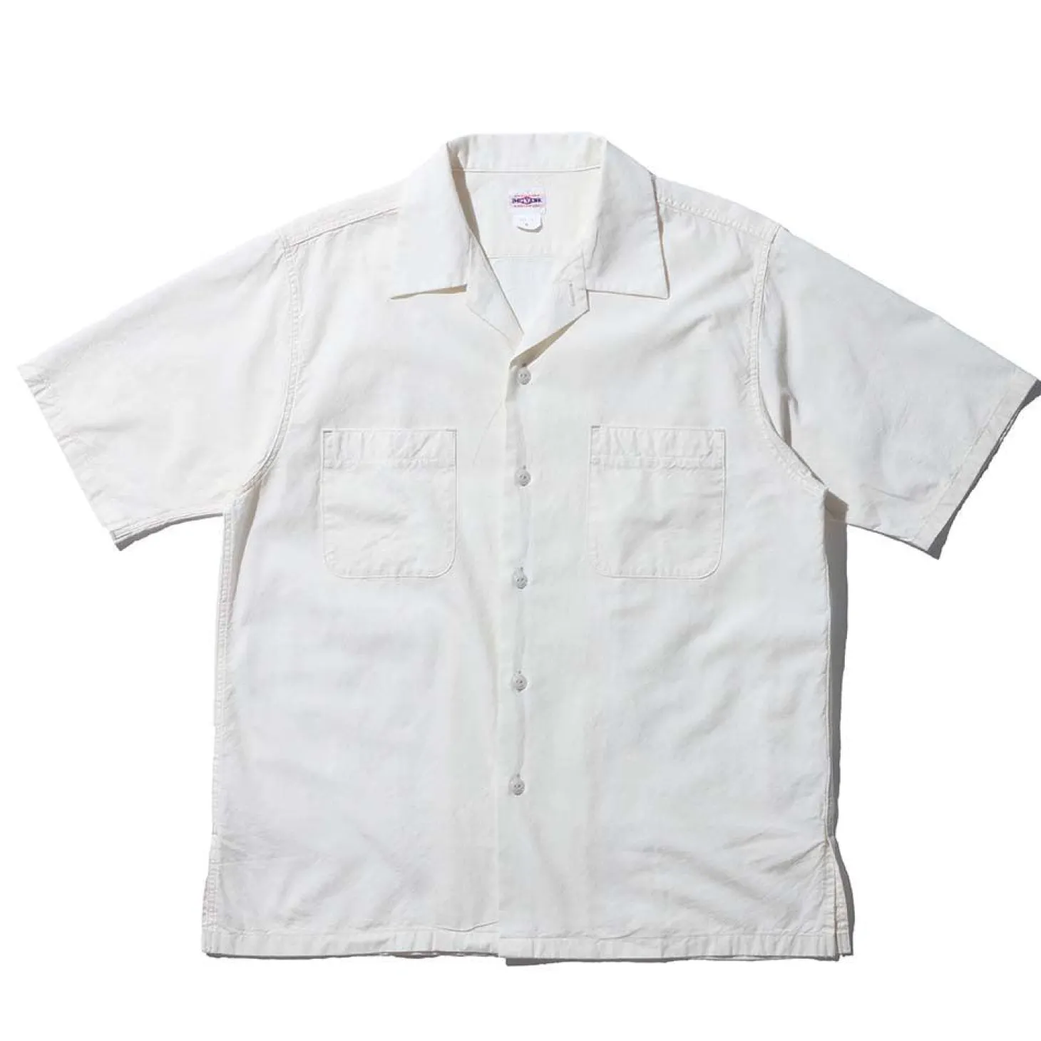 Big Yank U54 QLS S/S Shirt LT Chambray White