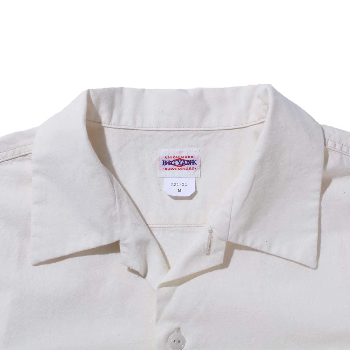 Big Yank U54 QLS S/S Shirt LT Chambray White