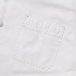 Big Yank U54 QLS S/S Shirt LT Chambray White