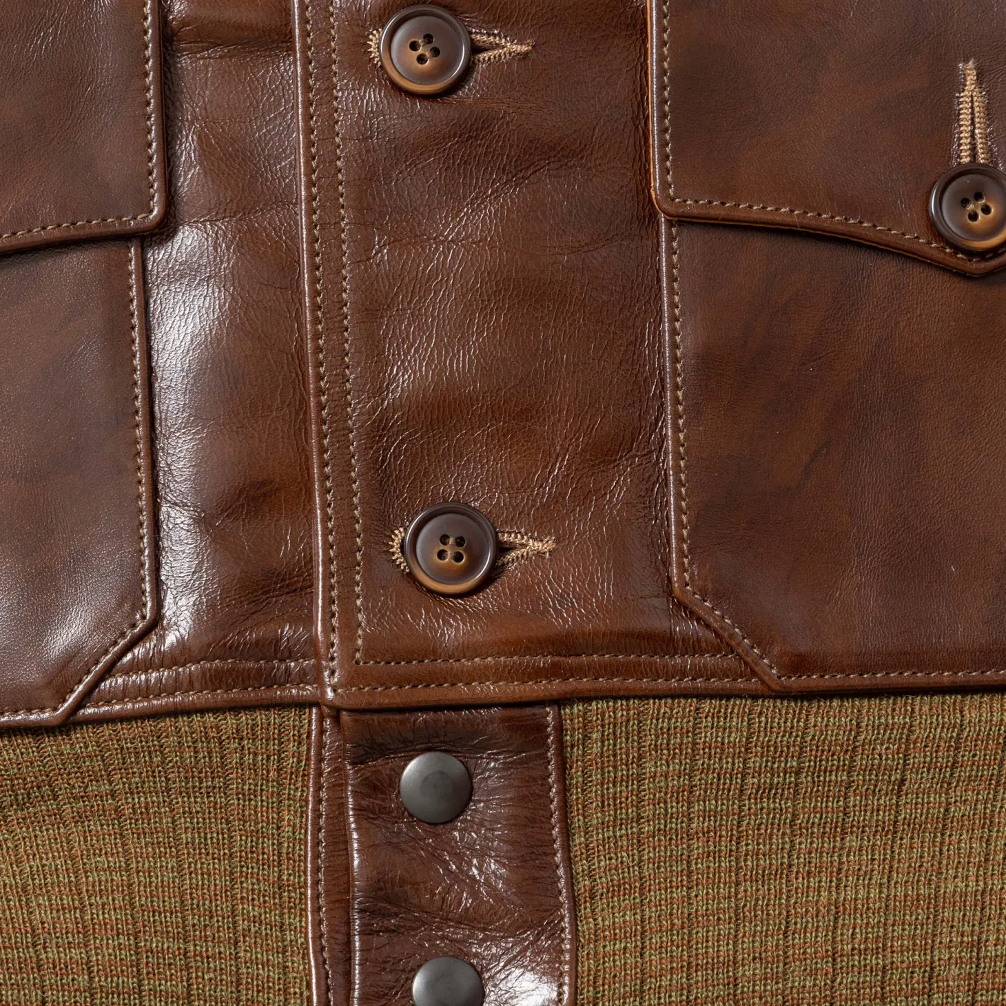 Buzz Rickson's A-1 No. 31-800P Seal Brown