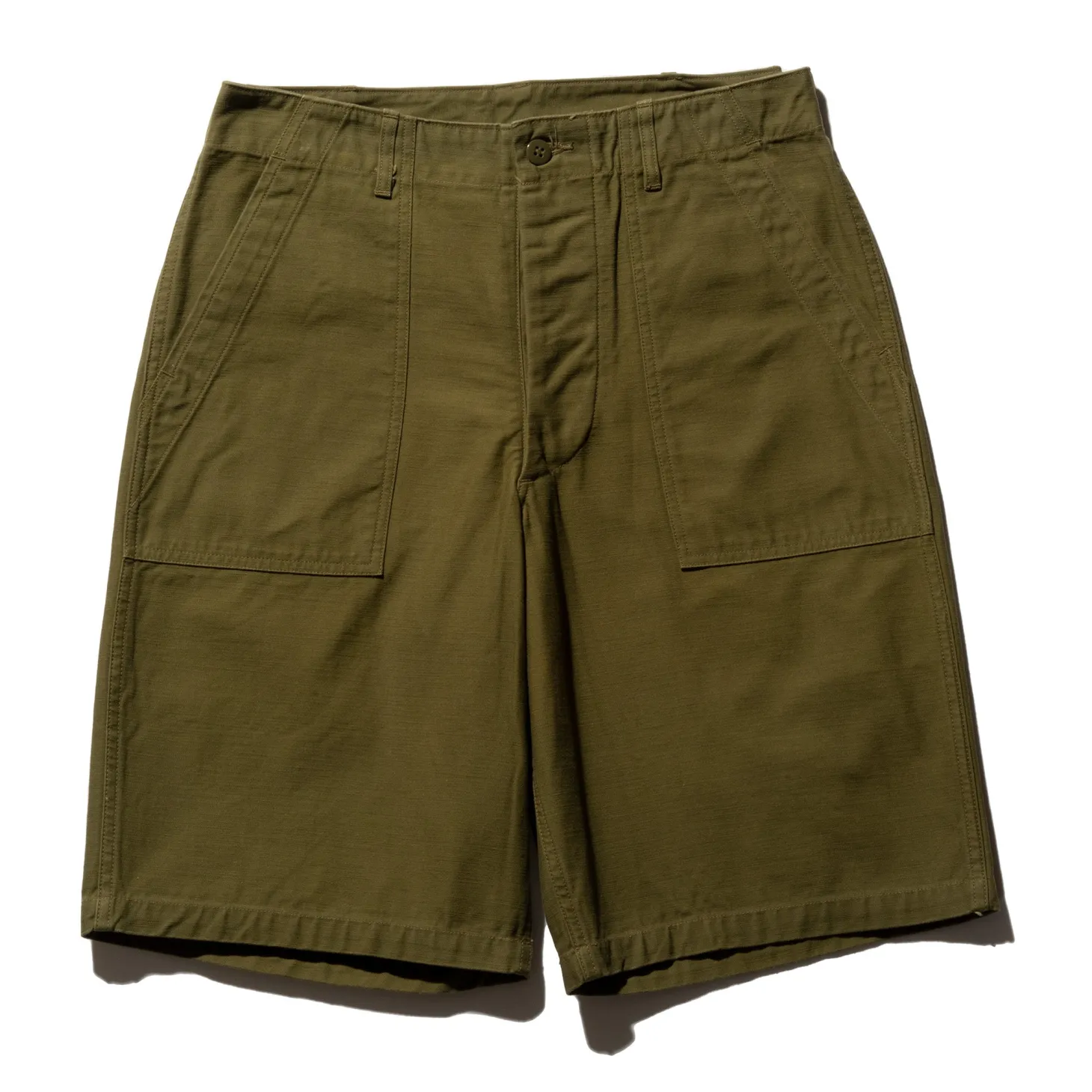 Buzz Rickson's Sateen Shade OG 107 Shorts Olive