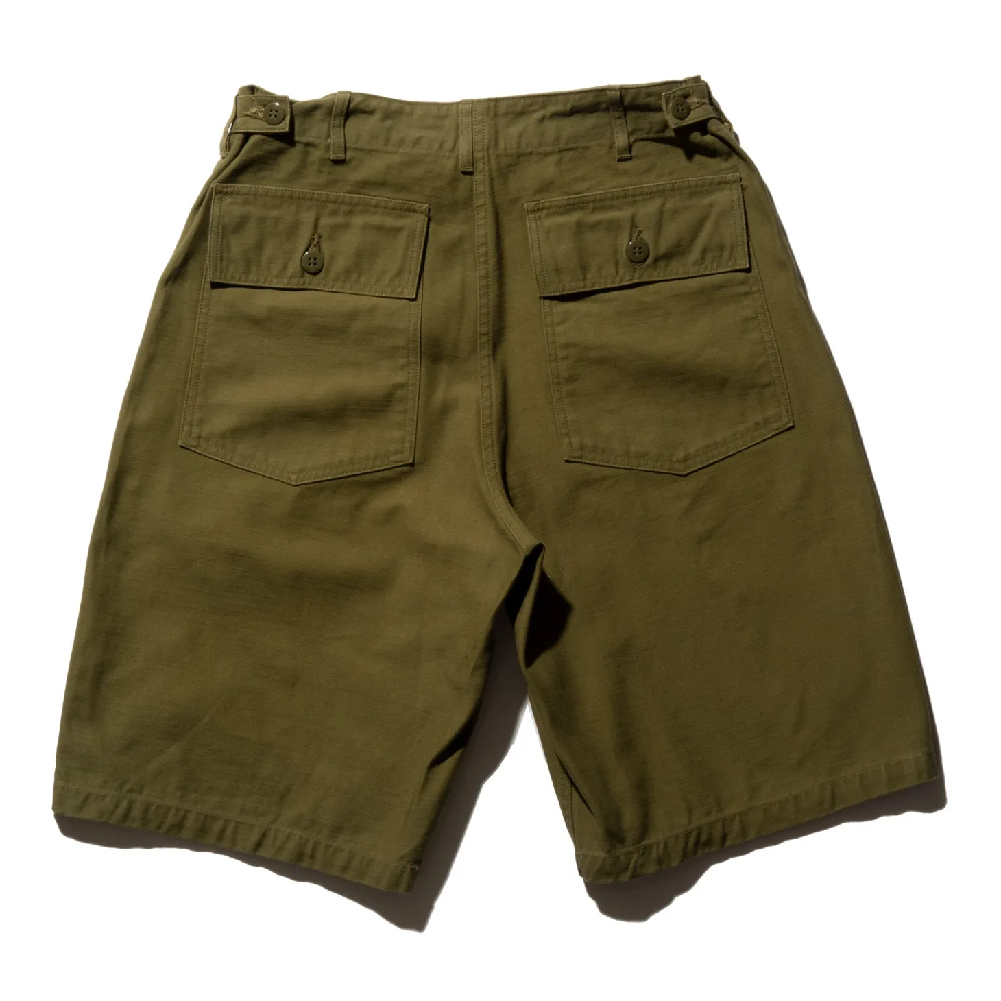 Buzz Rickson's Sateen Shade OG 107 Shorts Olive