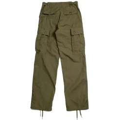 Buzz Rickson's Trousers Poplin Cotton 107 Olive