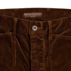 Buzz Rickson's U.S. Army Working Trousers Corduroy Brown