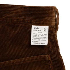 Buzz Rickson's U.S. Army Working Trousers Corduroy Brown