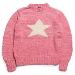 Chamula Star Pullover Lt. Pink x Ivory