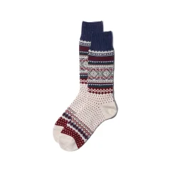Chup Socks Log Home Ivory
