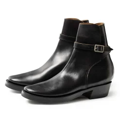 Clinch by Brass Tokyo Clinch Jodhpur Boots Black Horsebutt CN Soft Toe