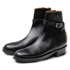 Clinch by Brass Tokyo Clinch Jodhpur Boots Black Horsebutt CN