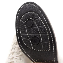 Clinch by Brass Tokyo Clinch Lace Up Boots White Roughout Suede