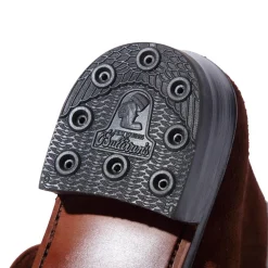 Clinch by Brass Tokyo x Allevol Clinch x Allevol Jodhpur Boots Shinki Horsehide Suede Brown