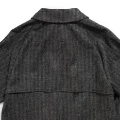 Coherence FouFou II Chevron Tweed Jersey Grey