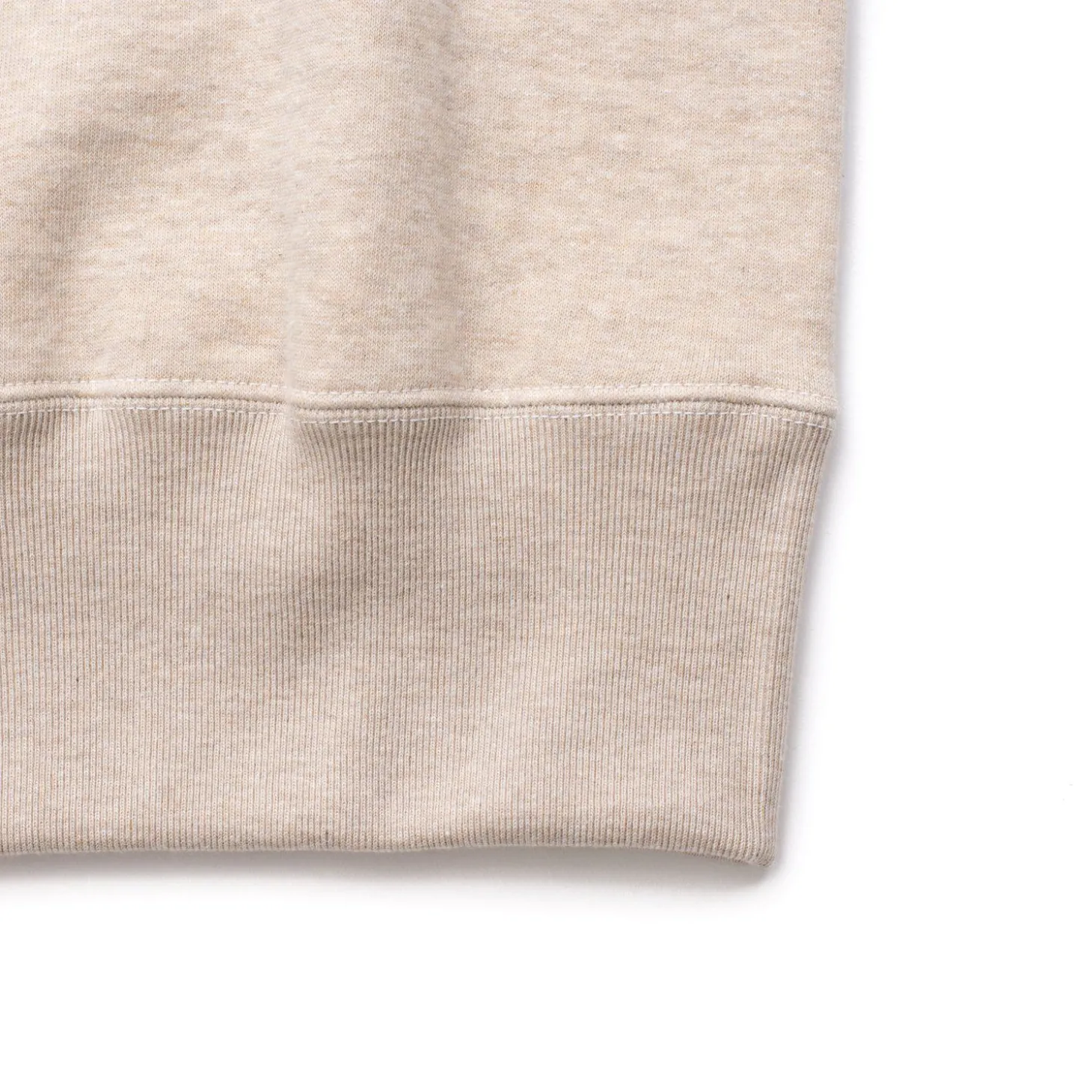 Cushman Lot. 26903 Freedom Sleeve Sweatshirt Mixed Beige