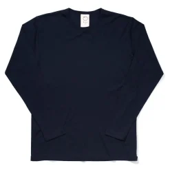 Eiji Long Sleeve Tee Navy