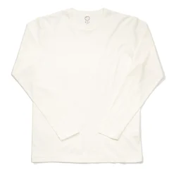 Eiji Long Sleeve Tee White