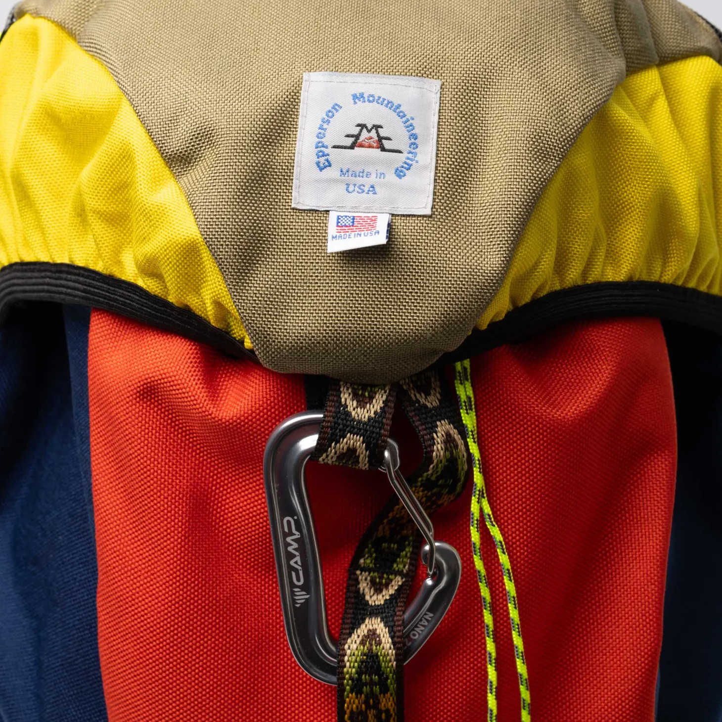 Epperson Mountaineering Medium Climb Pack Khaki / Mandarin