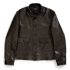 Fine Creek Leather s 'Joseph' Horsehide Leather Jacket Black