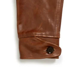 Fine Creek Leather s 'Top Field' Horsehide Leather Jacket Brown
